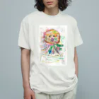 futaba_npoのたこ輝く Organic Cotton T-Shirt