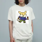 lunar eclipseのキツネのこんこん昼休み Organic Cotton T-Shirt