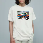 aoiroの色鉛筆 オーガニックコットンTシャツ