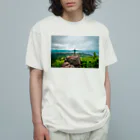WHITETREE（ホワイトツリー）の山と空と海と オーガニックコットンTシャツ