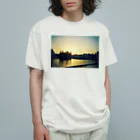 旅人マーシーのゴールデンテンプル Organic Cotton T-Shirt