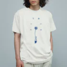 Paint ThankyouのFLOWER オーガニックコットンTシャツ