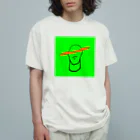ペー魚マンターの宇宙人の歌手 Organic Cotton T-Shirt