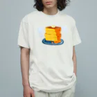 ちくわぶのほかほかパンケーキ オーガニックコットンTシャツ