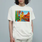 GALLERY misutawoのドイツ ローテンブルクのジーバー塔 Organic Cotton T-Shirt