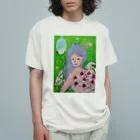 仏壇スイーツまさみのクリーミィガール オーガニックコットンTシャツ