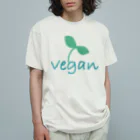 vegan-life-shopのgo vegan life Organic Cotton T-Shirt