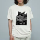 STUDIO SUNLIGHT WEB SHOPのぶーどぅーどーる「今日もどこかにはりつけられる」 Organic Cotton T-Shirt