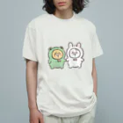 モフ缶の迷子のふたり Organic Cotton T-Shirt