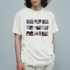 𝙈𝙊𝙈𝙊'𝙨 𝙎𝙝𝙤𝙥のMOMOと春のコラージュ Organic Cotton T-Shirt