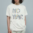 LalaHangeulの身をもって反戦を訴えるチンアナゴたち オーガニックコットンTシャツ