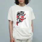 lovejunkieの女神ーeyeー オーガニックコットンTシャツ