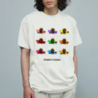 STUDIO SUNLIGHT WEB SHOPのカヤック×クマ（9color） Organic Cotton T-Shirt