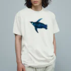 Kawai Shoko🐧GW個展開催のすいすいエンペラー Organic Cotton T-Shirt