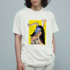 匿名希望 OFFICIAL MERCH SHOPのナイフの女 オーガニックコットンTシャツ