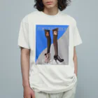 匿名希望 OFFICIAL MERCH SHOPの出会う脚 Organic Cotton T-Shirt