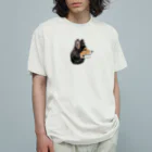 CELLOtoNERIのMametachan オーガニックコットンTシャツ