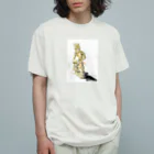 Yas😿🦖🕊の弥勒菩薩 オーガニックコットンTシャツ