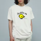inko andの素通りする鳥 オーガニックコットンTシャツ