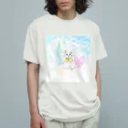 Esassy shopの白猫乙女 Organic Cotton T-Shirt