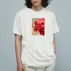 Fleurisseの真っ赤な苺のかき氷 Organic Cotton T-Shirt