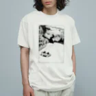 つのさめのスケボー オーガニックコットンTシャツ