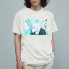 AoiGuruの地平線 オーガニックコットンTシャツ