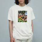 黄身のきゃるん店の春のきゃるんガーデン Organic Cotton T-Shirt