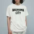 JIMOTOE Wear Local Japanの長浜市 NAGAHAMA CITY Organic Cotton T-Shirt