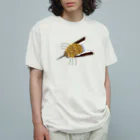 虫とか屋のビロウドツリアブっぽい何か Organic Cotton T-Shirt