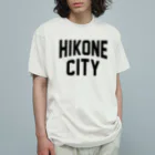 JIMOTOE Wear Local Japanの彦根市 HIKONE CITY オーガニックコットンTシャツ