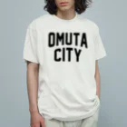 JIMOTOE Wear Local Japanの大牟田市 OMUTA CITY Organic Cotton T-Shirt