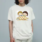 まついはるかの絵のはんぶんずっこ　パンツ編 Organic Cotton T-Shirt