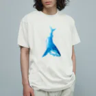 shokomumuのYAKUSHIMA ∞ ザトウクジラ Organic Cotton T-Shirt