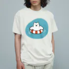 ホーリーモーリーギャラリーのぷかぷか浮かぶしろくまくん オーガニックコットンTシャツ