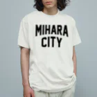 JIMOTOE Wear Local Japanの三原市 MIHARA CITY Organic Cotton T-Shirt