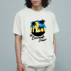 やしの実食堂オリジナルグッズの空色やしの実食堂 Organic Cotton T-Shirt