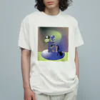 S2kun ハートくん SHOPの【Heart-kun】花のある生活 Organic Cotton T-Shirt