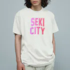 JIMOTOE Wear Local Japanの関市 SEKI CITY オーガニックコットンTシャツ