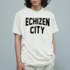 JIMOTOE Wear Local Japanの越前市 ECHIZEN CITY Organic Cotton T-Shirt