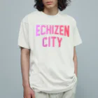 JIMOTOE Wear Local Japanの越前市 ECHIZEN CITY Organic Cotton T-Shirt