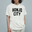 JIMOTOE Wear Local Japanの本庄市 HONJO CITY Organic Cotton T-Shirt