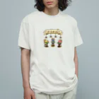 Andiamoのカフェ・デ・ノンビリ オーガニックコットンTシャツ