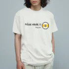 LOCO.AYAのNice rack !!（ちょっぴり下ネタ）デザイン。 オーガニックコットンTシャツ