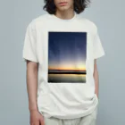 ArtWillの瀬戸内マジックアワー(シルバー) Organic Cotton T-Shirt