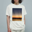 ArtWillの瀬戸内マジックアワー(夕明り) オーガニックコットンTシャツ