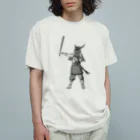 Generousの野球侍 Organic Cotton T-Shirt