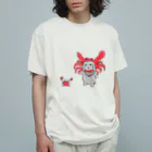 TAREMIMIのすばるとカニ オーガニックコットンTシャツ