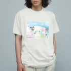 りとるたまの自由な心 オーガニックコットンTシャツ