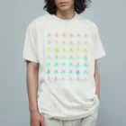 ほうせきやさんのカラフルパターン Organic Cotton T-Shirt